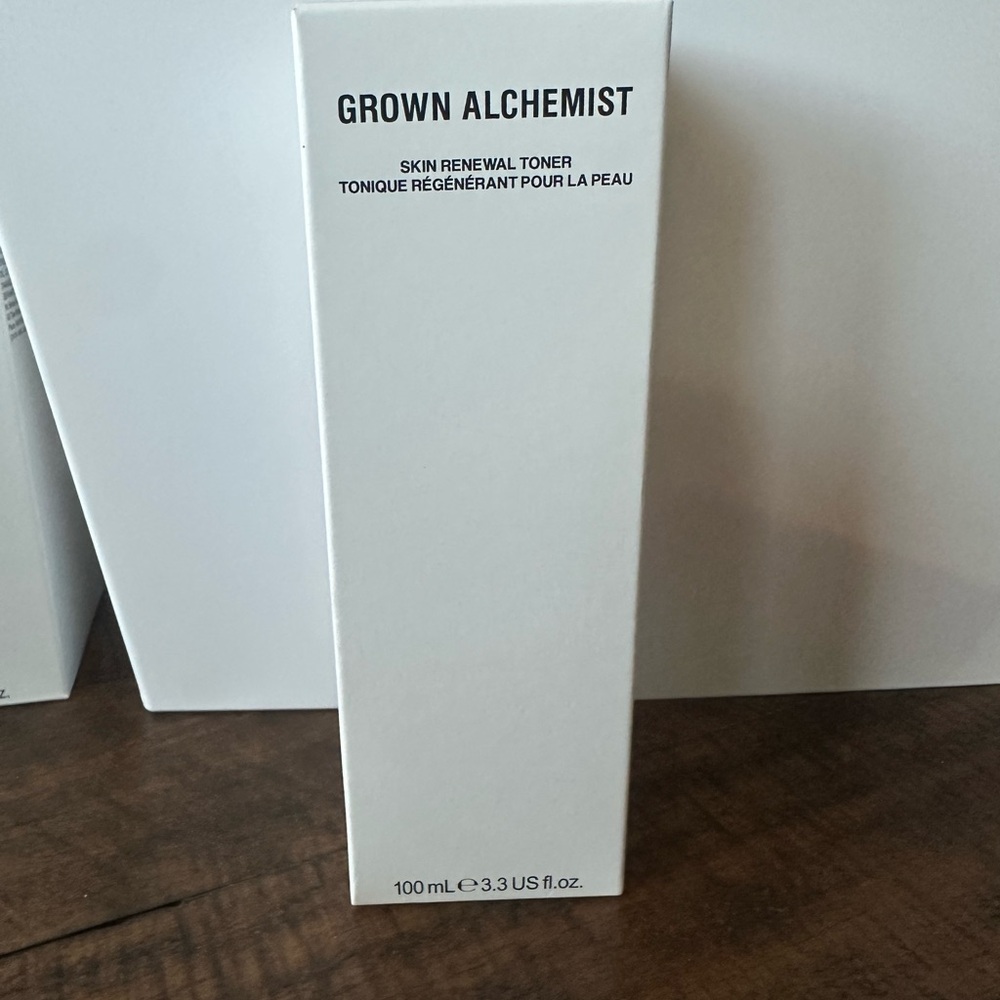 Grown Alchemist White Skin Renewal Toner - Minimalist White Packaging